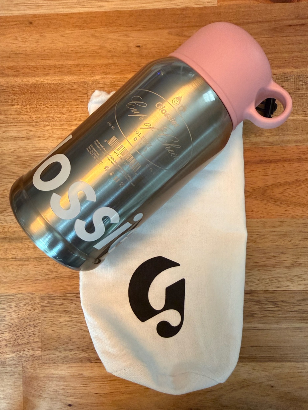 Glossier Holiday 2023 Classic 16 oz Tumbler